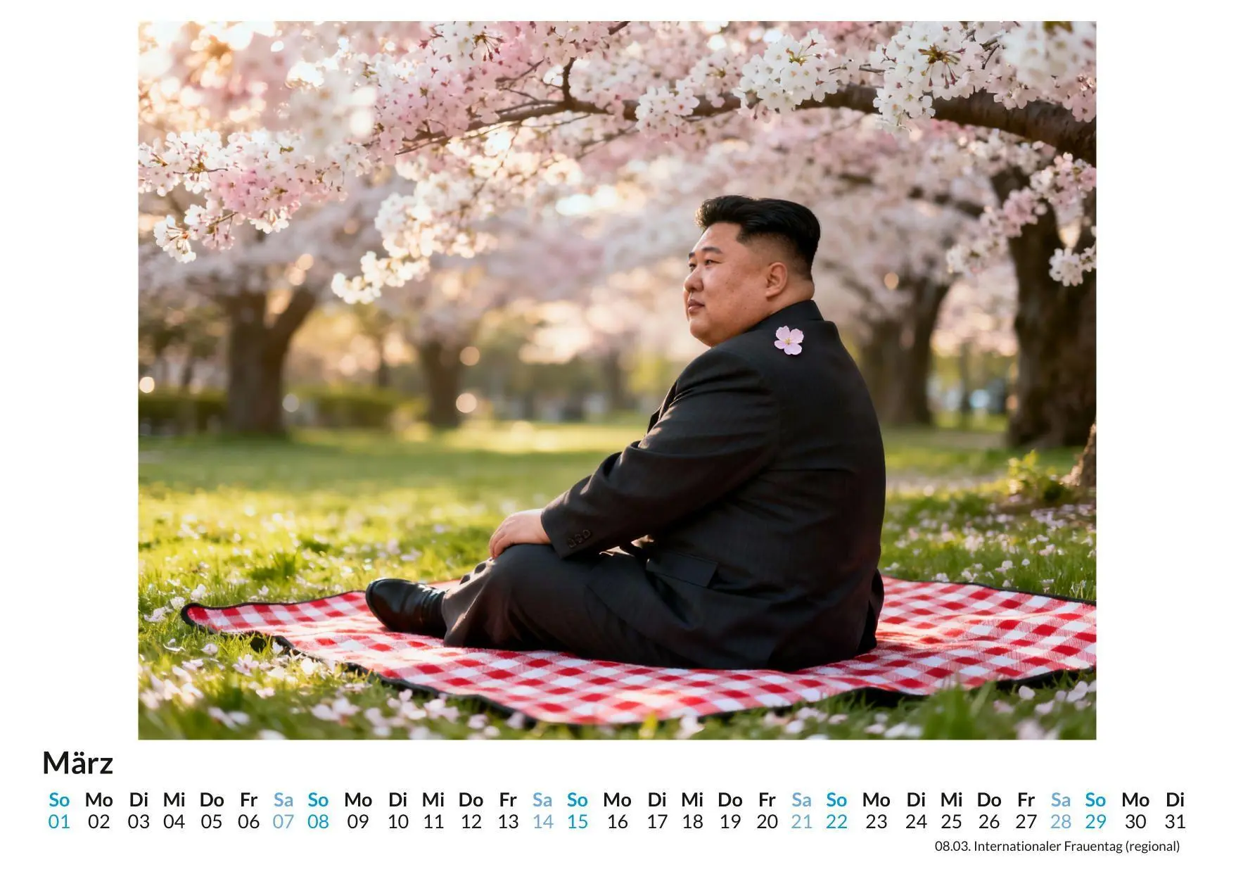 Bild: 9783695348565 | Kim-Jong-Fun | David Lange | Kalender | Deutsch | 2026 | FlipFlop