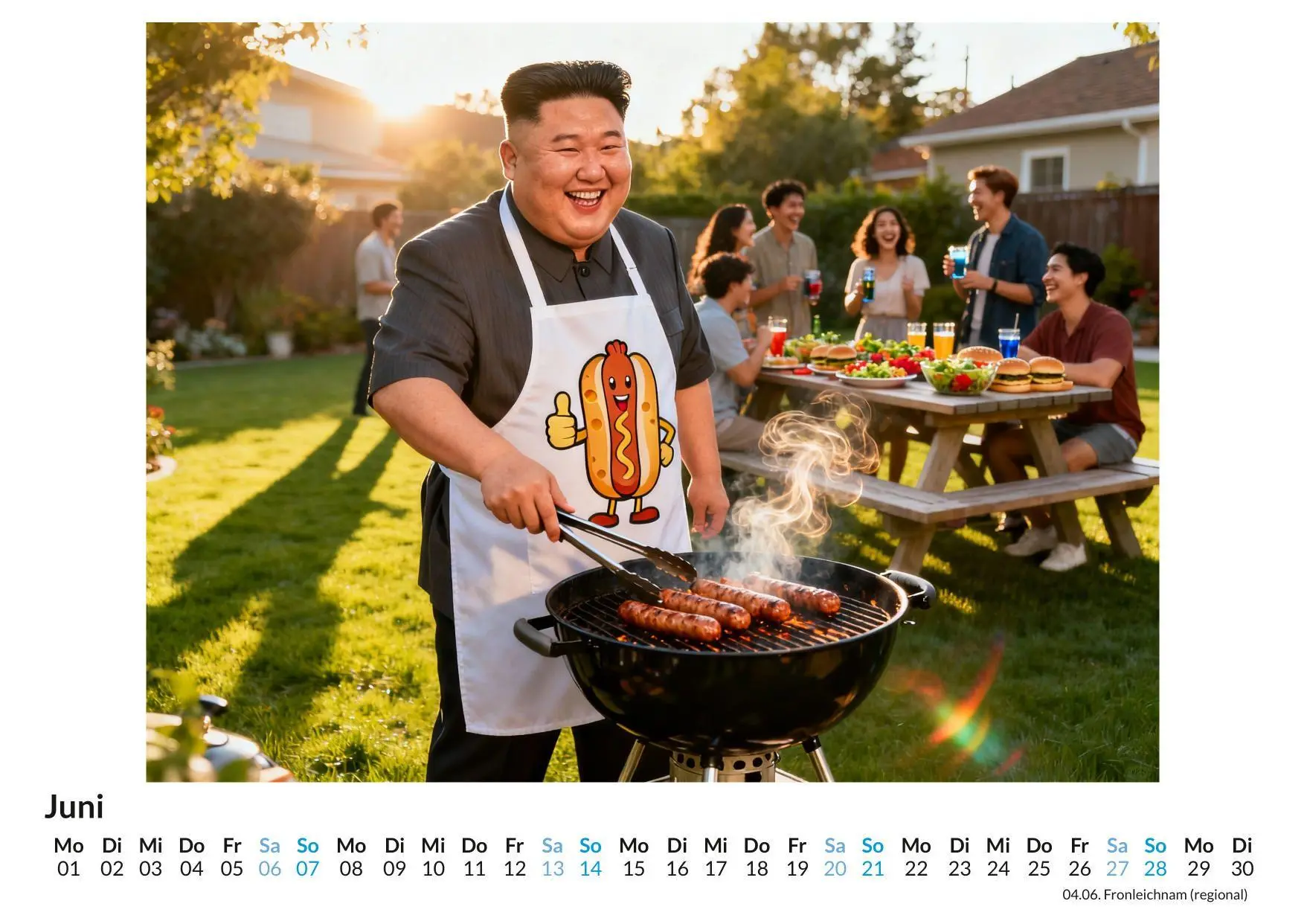 Bild: 9783695348565 | Kim-Jong-Fun | David Lange | Kalender | Deutsch | 2026 | FlipFlop