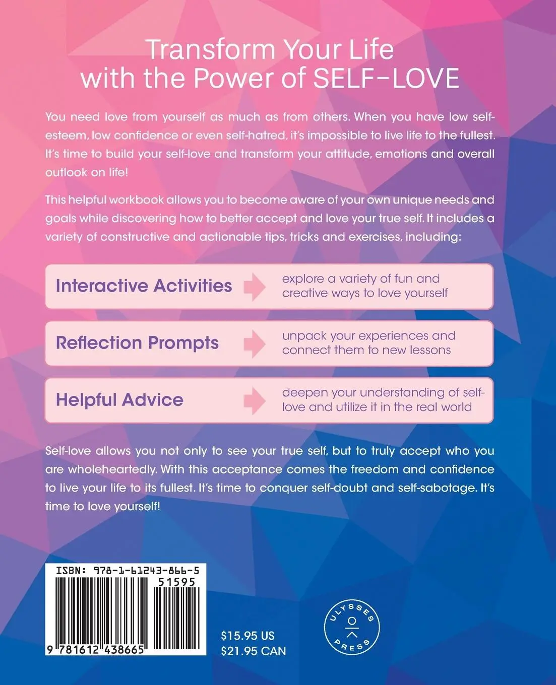 Rückseite: 9781612438665 | Self-Love Workbook | Shainna Ali | Taschenbuch | Englisch | 2018