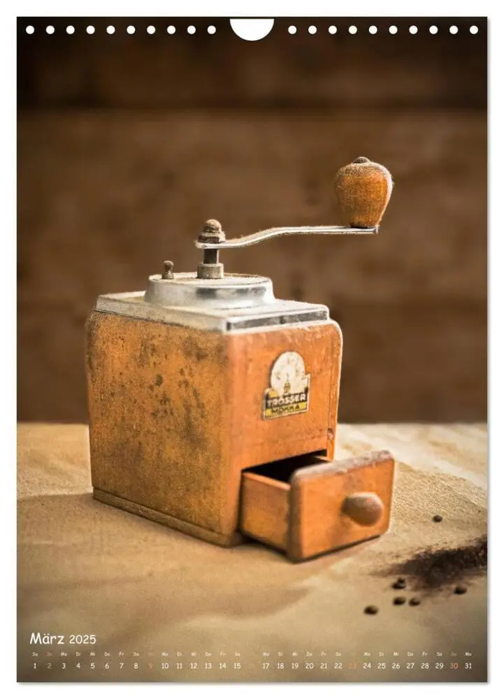 Bild: 9783457048665 | Alte Kaffeemühlen (Wandkalender 2025 DIN A4 hoch), CALVENDO...