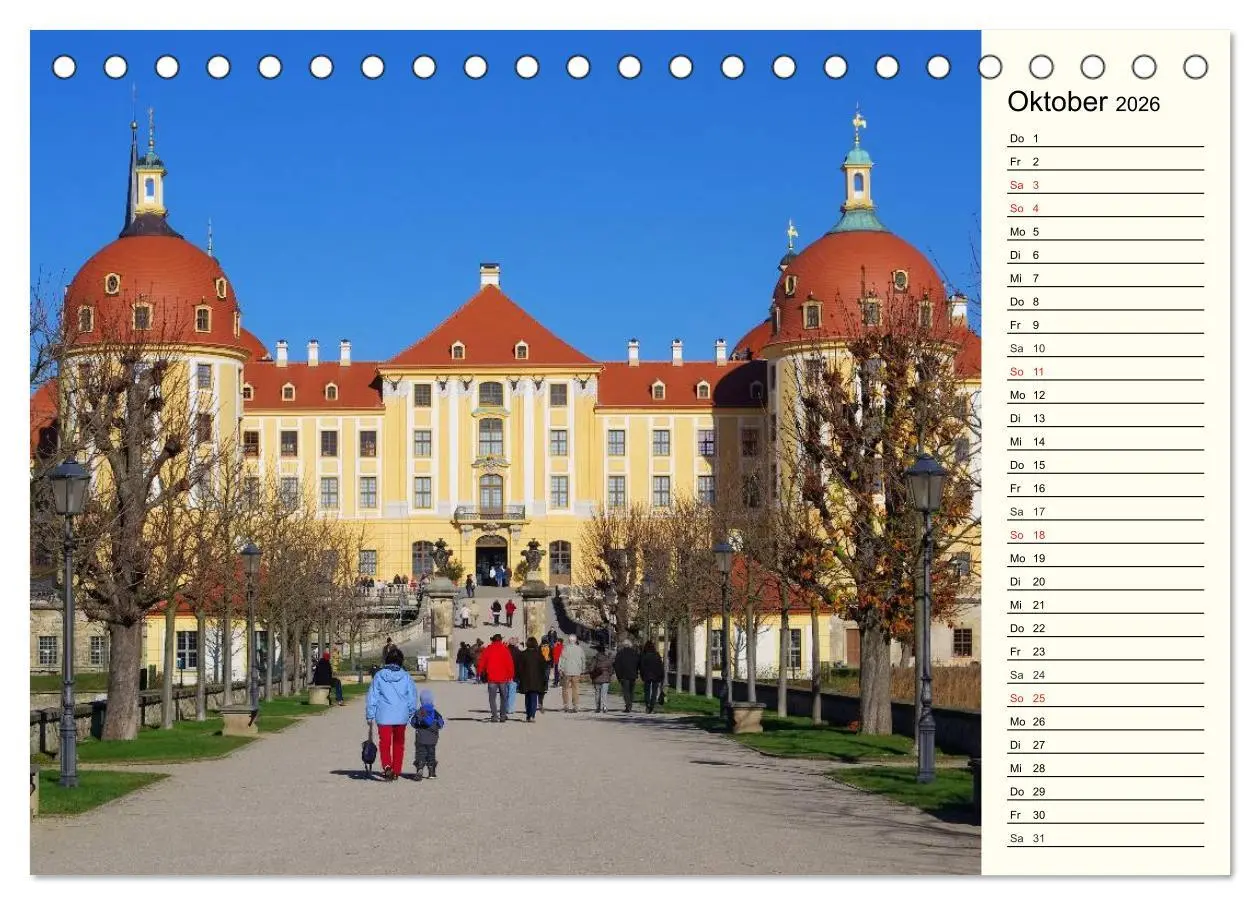 Bild: 9783457978665 | Unterwegs im schönen Sachsen (Tischkalender 2026 DIN A5 quer),...