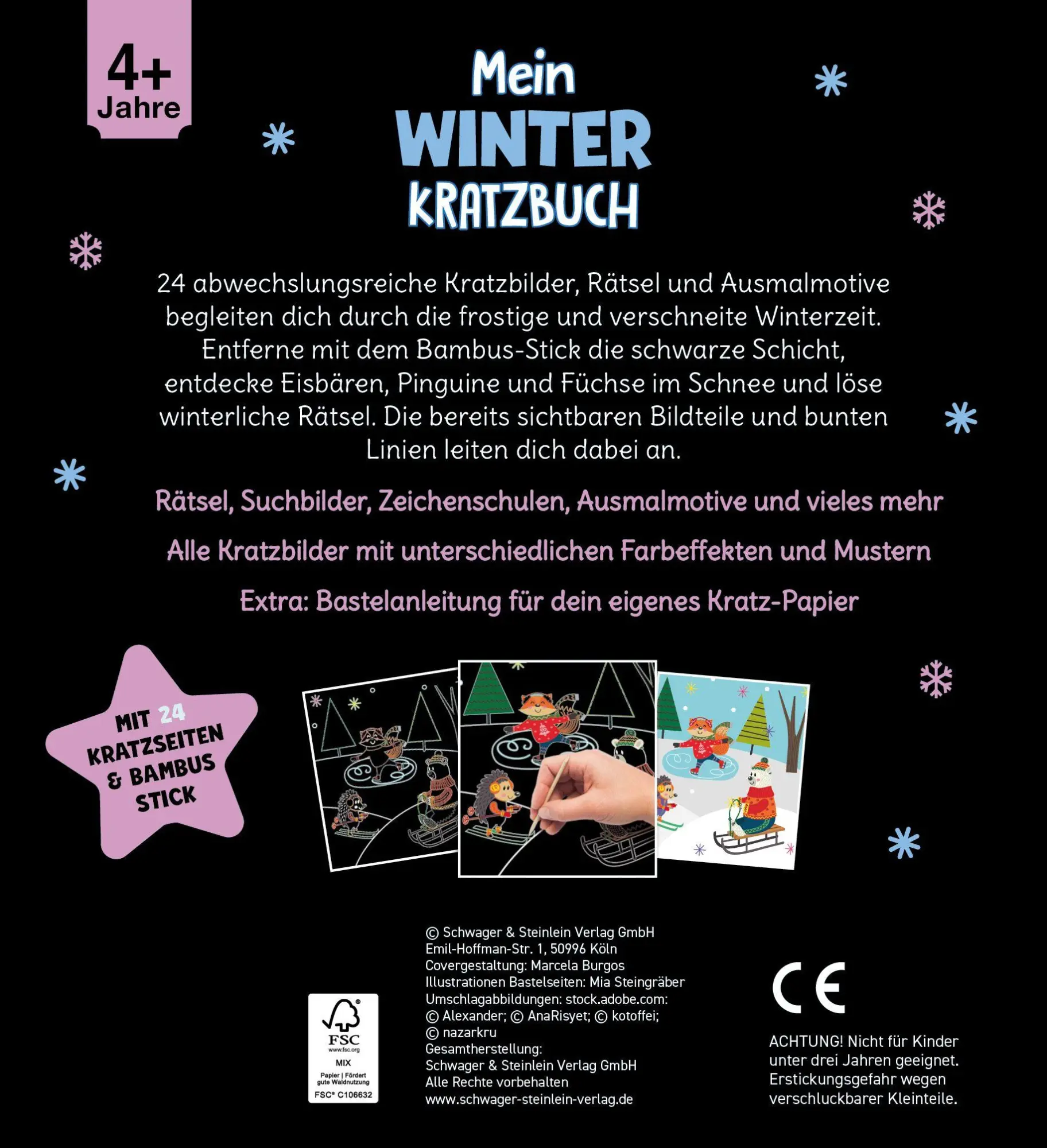 Bild: 9783849948665 | Mein Winter-Kratzbuch | Taschenbuch | 52 S. | Deutsch | 2026