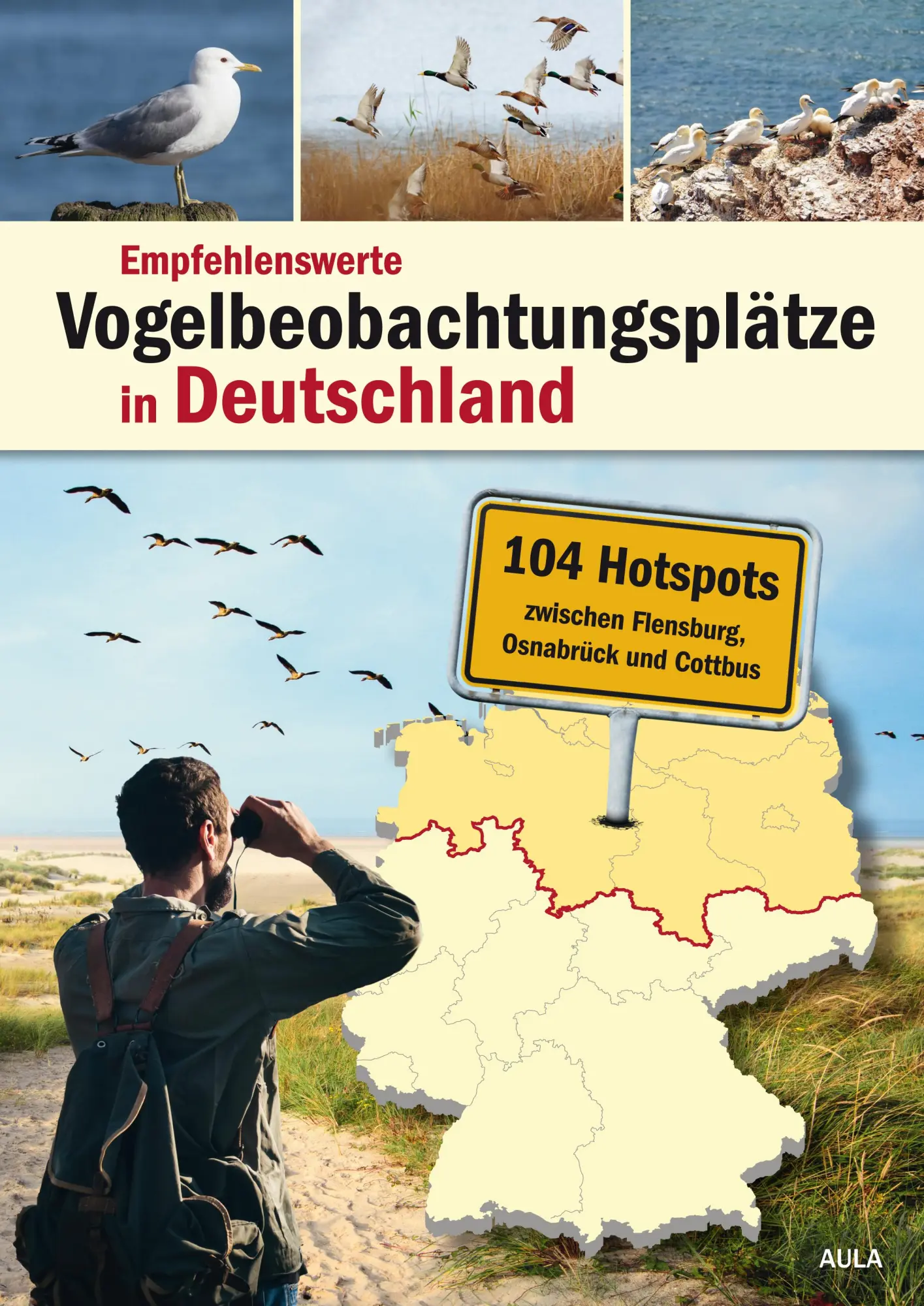 Cover: 9783891048665 | Empfehlenswerte Vogelbeobachtungsplätze in Deutschland | Falke | Buch