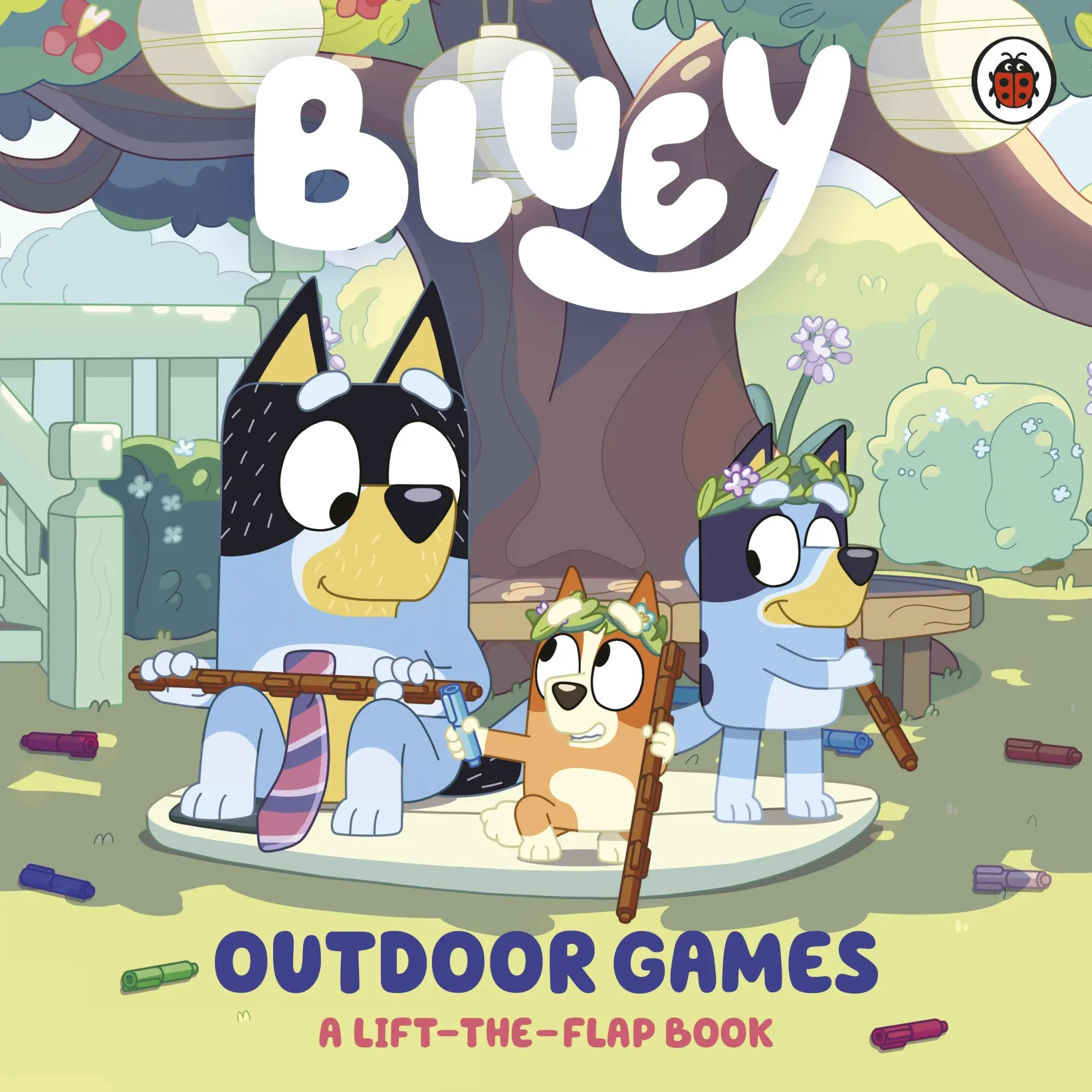 Cover: 9780241728765 | Bluey: Outdoor Games | A Lift-the-Flap Book | Bluey | Buch | Bluey