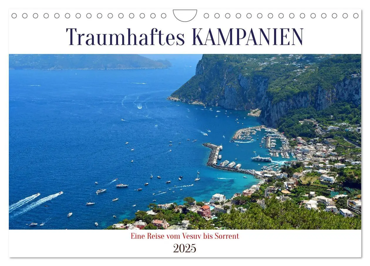 Cover: 9783383928765 | Traumhaftes KAMPANIEN, eine Reise vom Vesuv bis Sorrent...