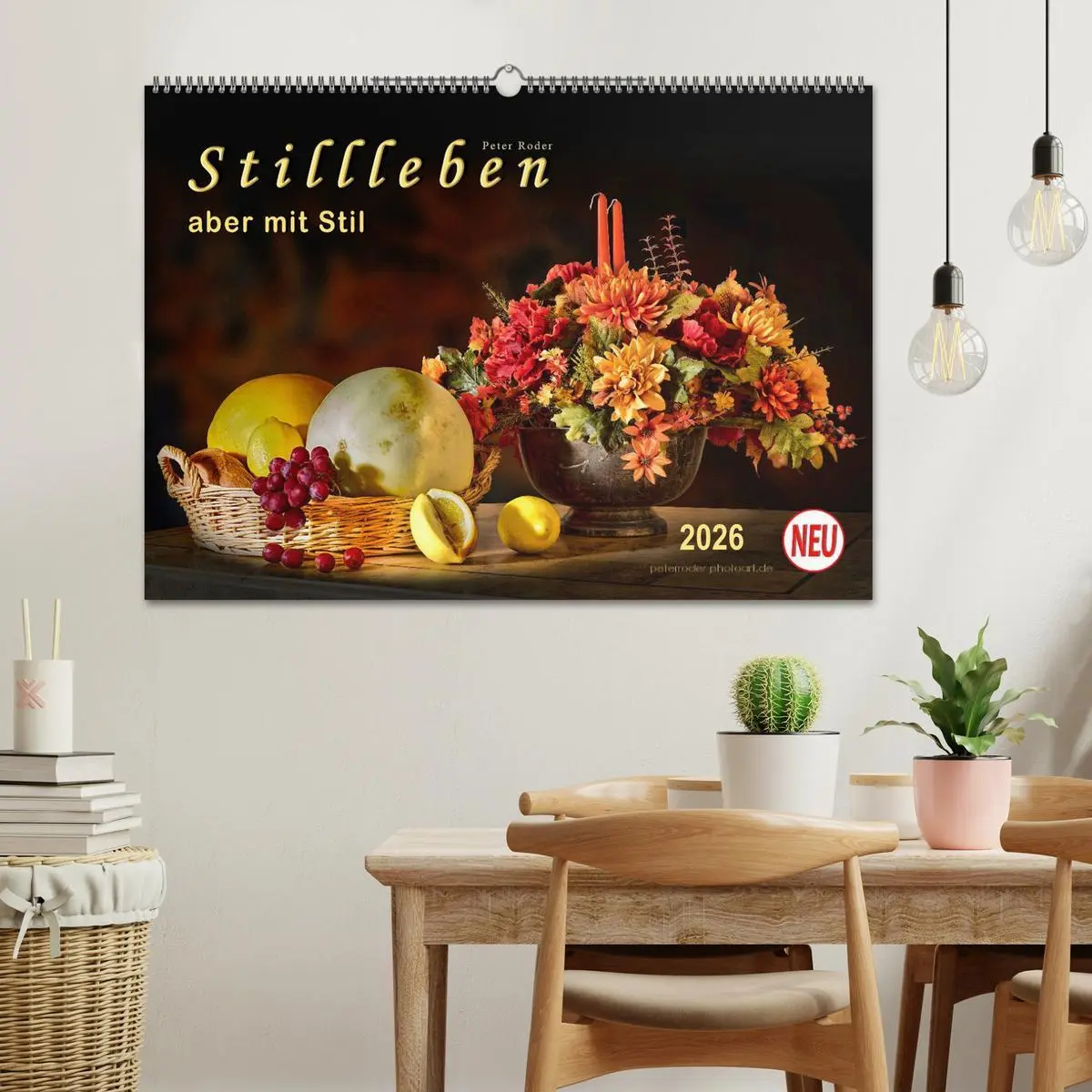 Bild: 9783457968765 | Stillleben - aber mit Stil (Wandkalender 2026 DIN A2 quer),...