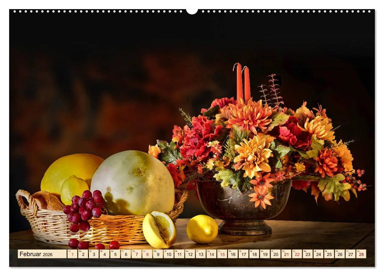 Bild: 9783457968765 | Stillleben - aber mit Stil (Wandkalender 2026 DIN A2 quer),...