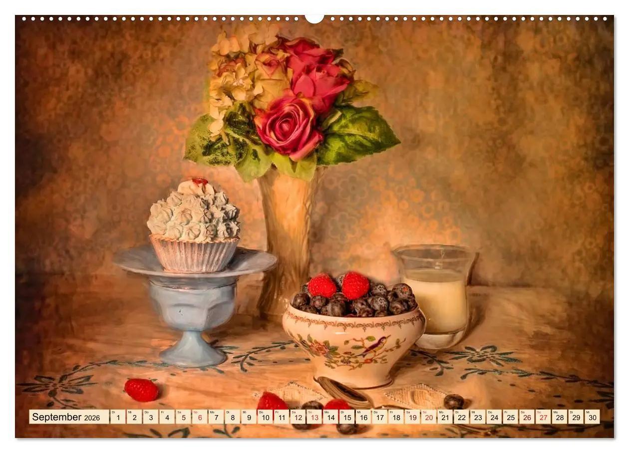 Bild: 9783457968765 | Stillleben - aber mit Stil (Wandkalender 2026 DIN A2 quer),...