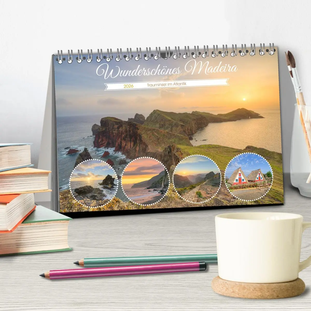 Bild: 9783516508765 | Wunderschönes Madeira (Tischkalender 2026 DIN A5 quer), CALVENDO...