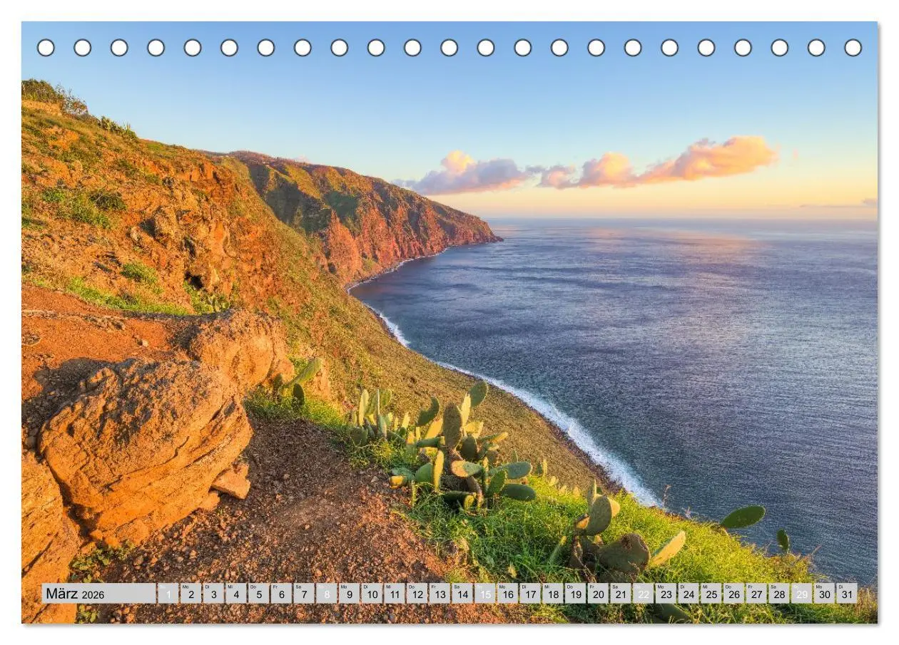 Bild: 9783516508765 | Wunderschönes Madeira (Tischkalender 2026 DIN A5 quer), CALVENDO...