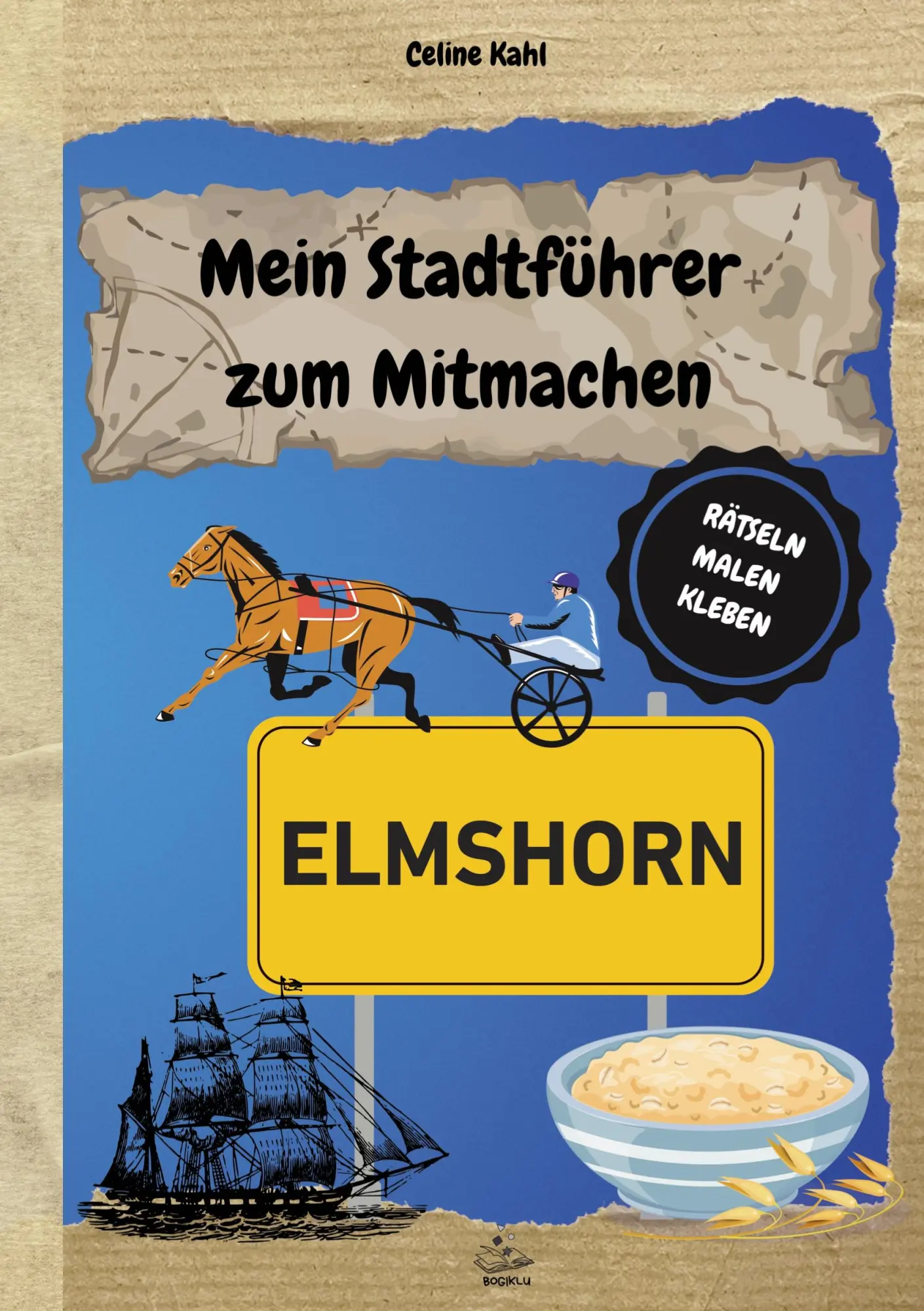 Cover: 9783769368765 | Mein Stadtführer zum Mitmachen Elmshorn | Celine Kahl | Taschenbuch