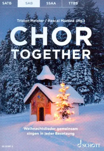 Cover: 9790001208765 | Chor together | Pascal Martiné (u. a.) | Taschenbuch | Deutsch | 2019