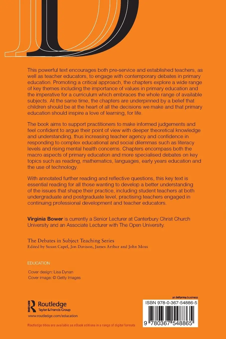 Rückseite: 9780367548865 | Debates in Primary Education | Virginia Bower | Taschenbuch | Englisch