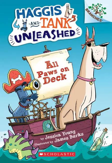 Cover: 9780545818865 | All Paws on Deck: A Branches Book (Haggis and Tank Unleashed #1)