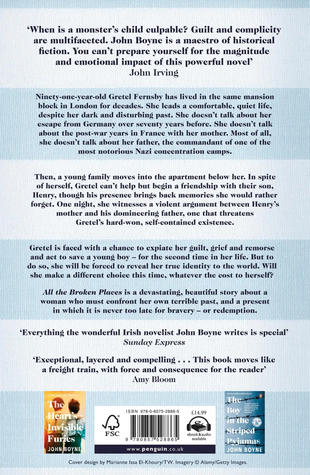 Rückseite: 9780857528865 | All The Broken Places | The Sequel to The Boy In The Striped Pyjamas