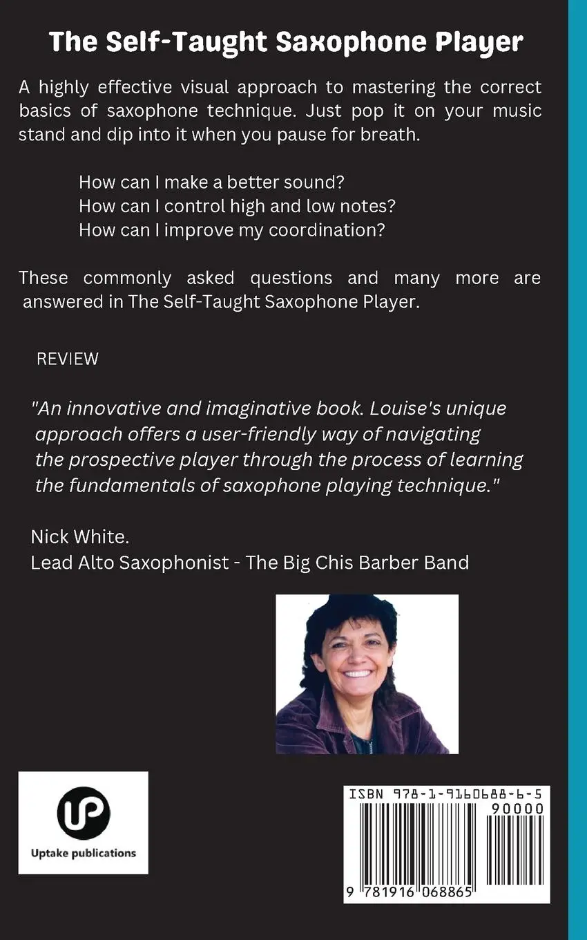 Rückseite: 9781916068865 | The Self-Taught Saxophone Player | Louise Lawrence | Taschenbuch