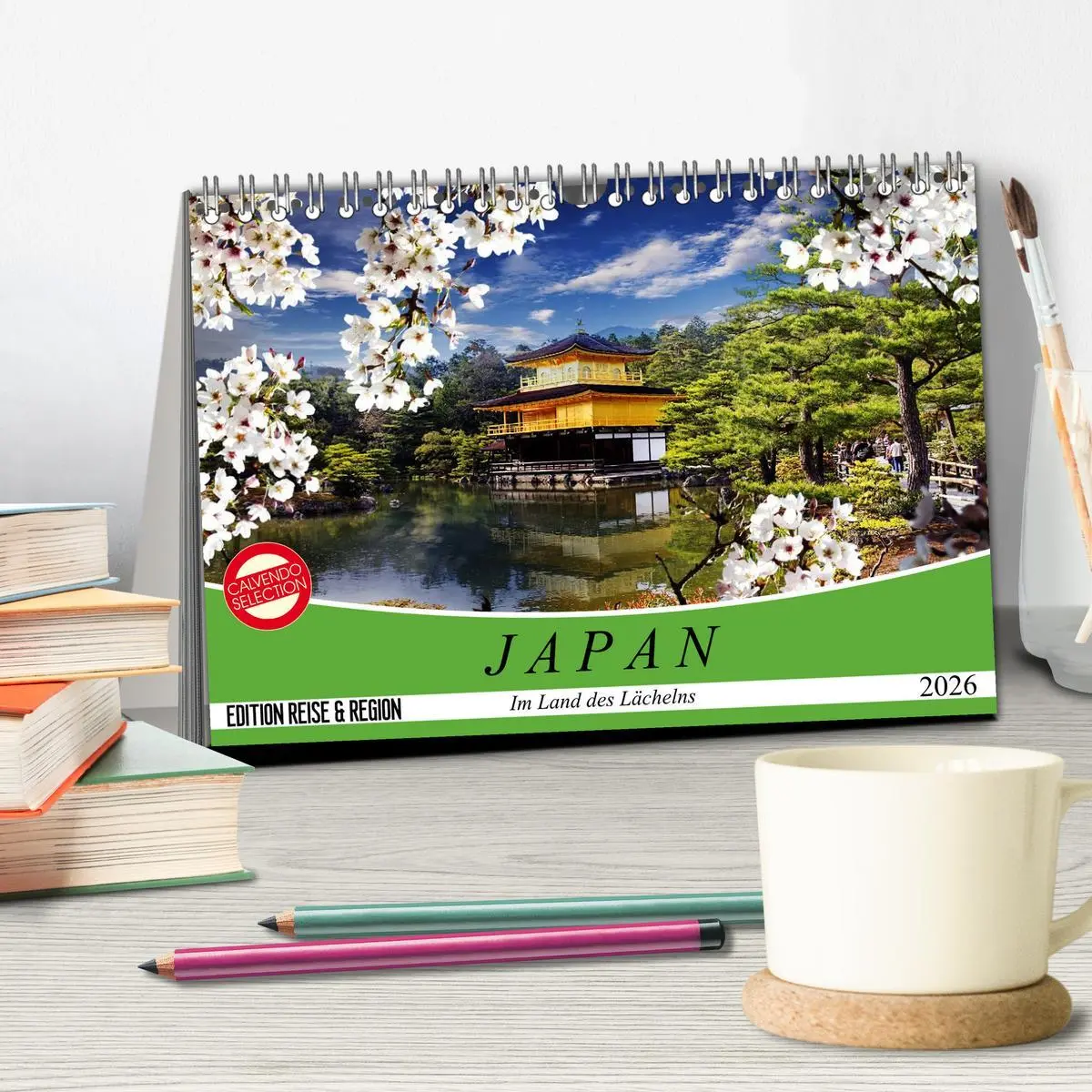 Bild: 9783457888865 | Japan. Im Land des Lächelns (Tischkalender 2026 DIN A5 quer),...