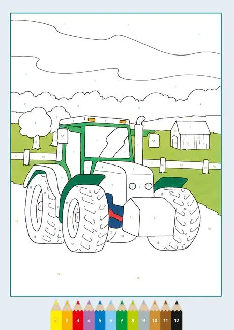 Bild: 9783473488865 | CreArt Malen nach Zahlen ab 5: Fahrzeuge | Rolf Bunse | Taschenbuch