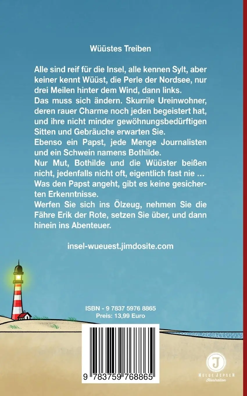 Rückseite: 9783759768865 | Wüüstes Treiben | Drei Meilen hinter dem Wind, dann links | Edda Minck
