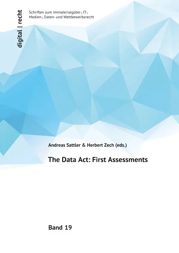 Cover: 9783759838865 | The Data Act: First Assessments | DE | Andreas Sattler (u. a.) | Buch