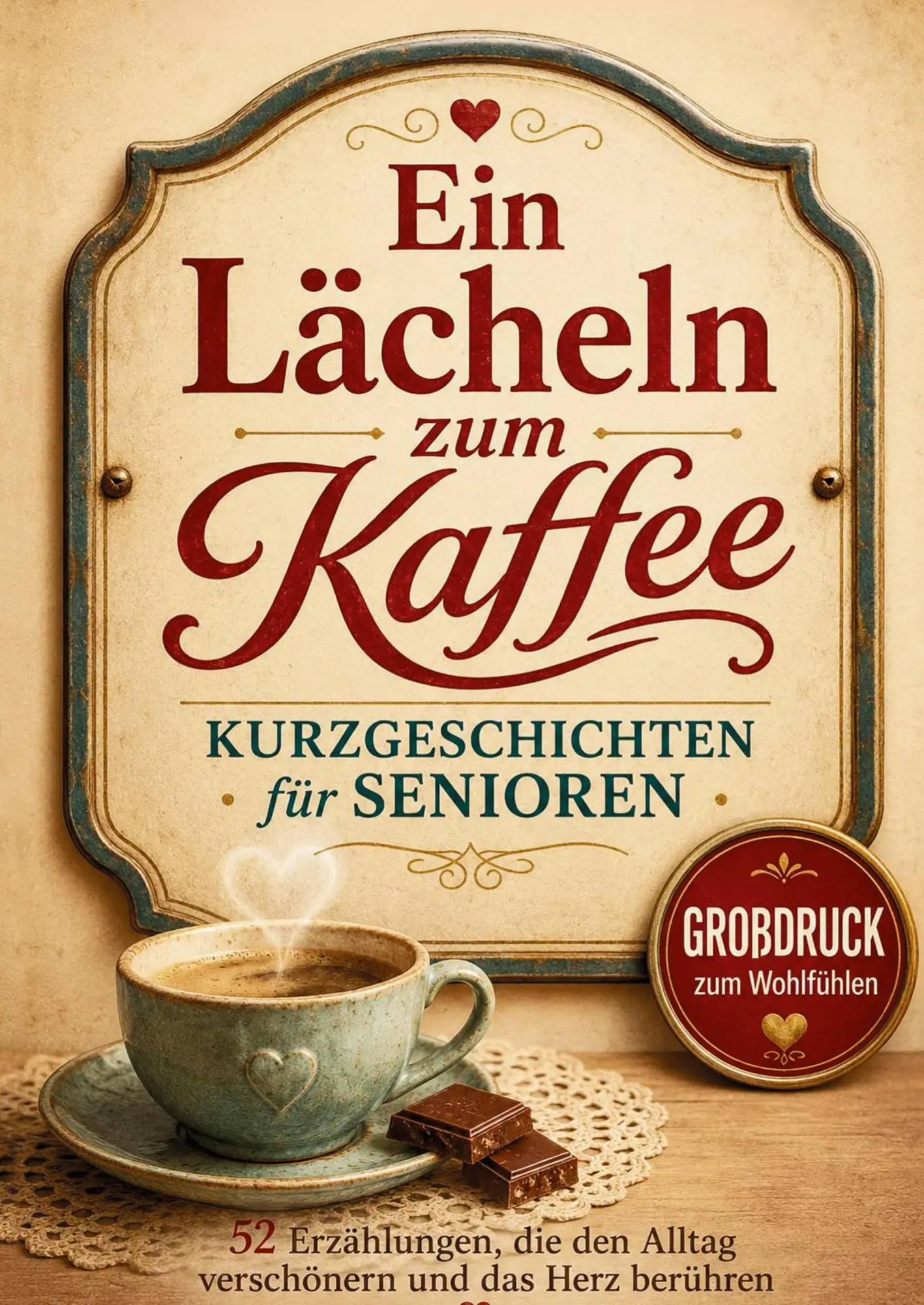 Cover: 9783911368865 | Ein Lächeln zum Kaffee - Kurzgeschichten für Senioren | Krellner