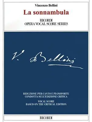 Cover: 9788875928865 | La Sonnambula | Critical Edition Vocal Score | Vincenzo Bellini | Buch