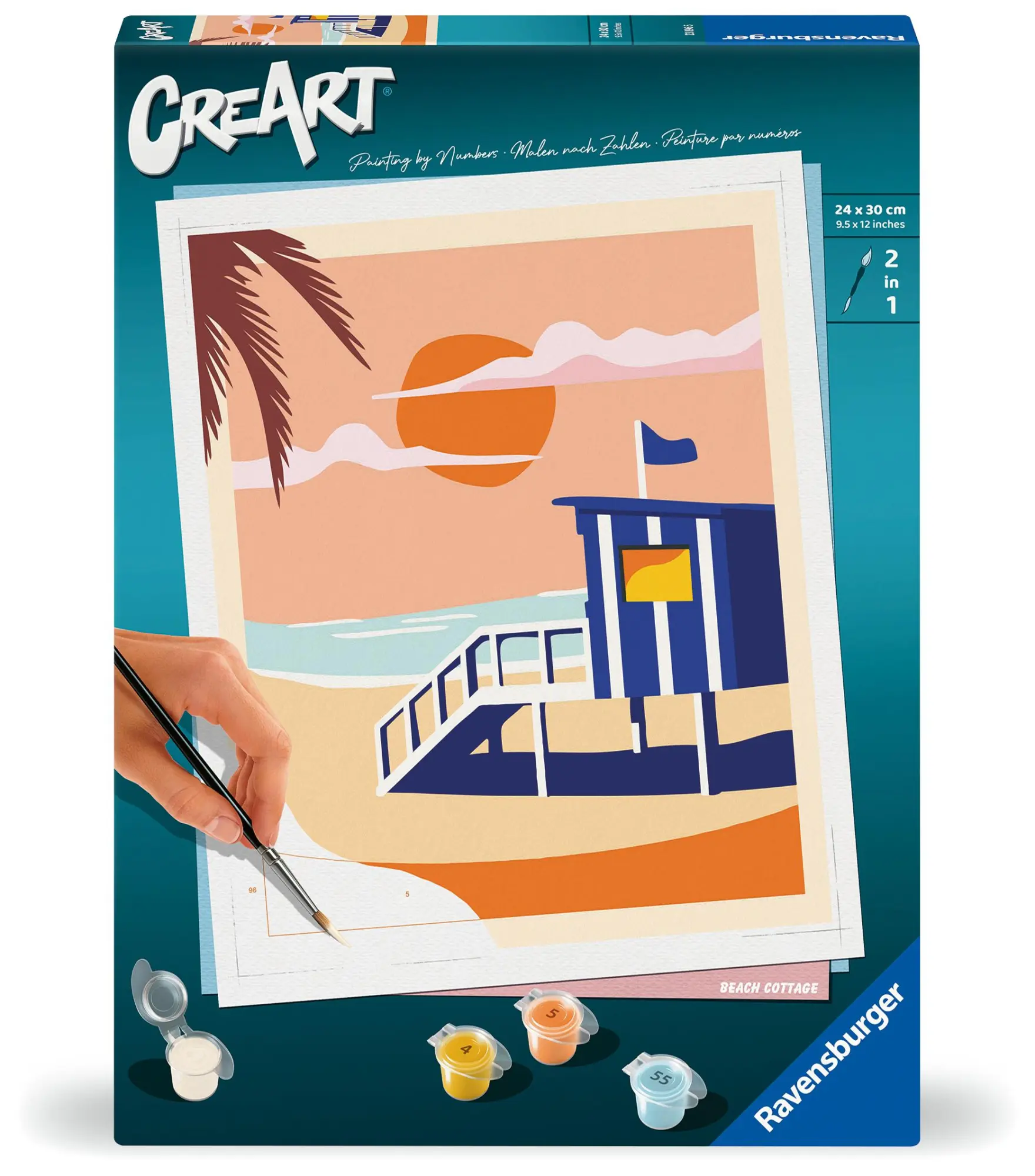 Cover: 4005556238965 | CreArt Gallery Wall Serie - Strandhaus | Spiel | Deutsch | 2024