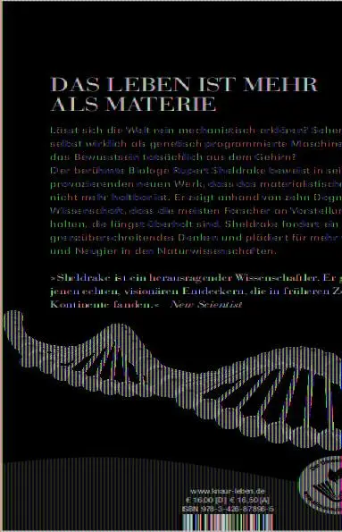 Rückseite: 9783426878965 | Der Wissenschaftswahn | Warum der Materialismus ausgedient hat | Buch