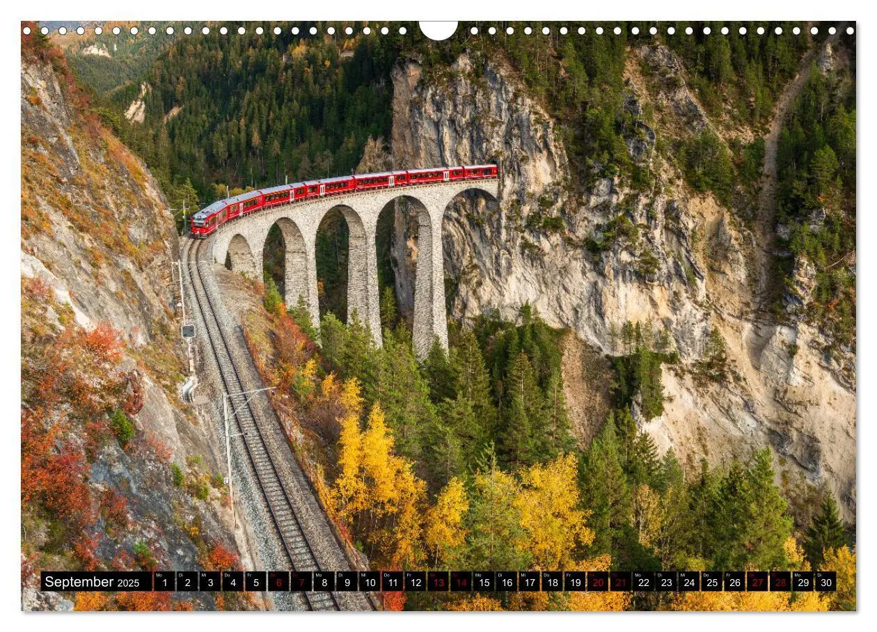 Bild: 9783435098965 | Alpen - Schweiz und Vorarlberg (Wandkalender 2025 DIN A3 quer),...