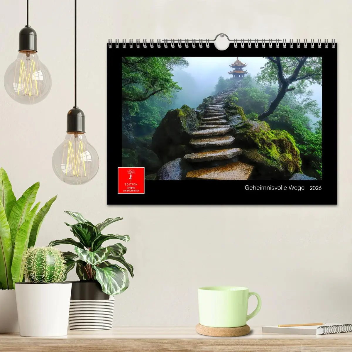 Bild: 9783457258965 | Geheimnisvolle Wege (Wandkalender 2026 DIN A4 quer), CALVENDO...
