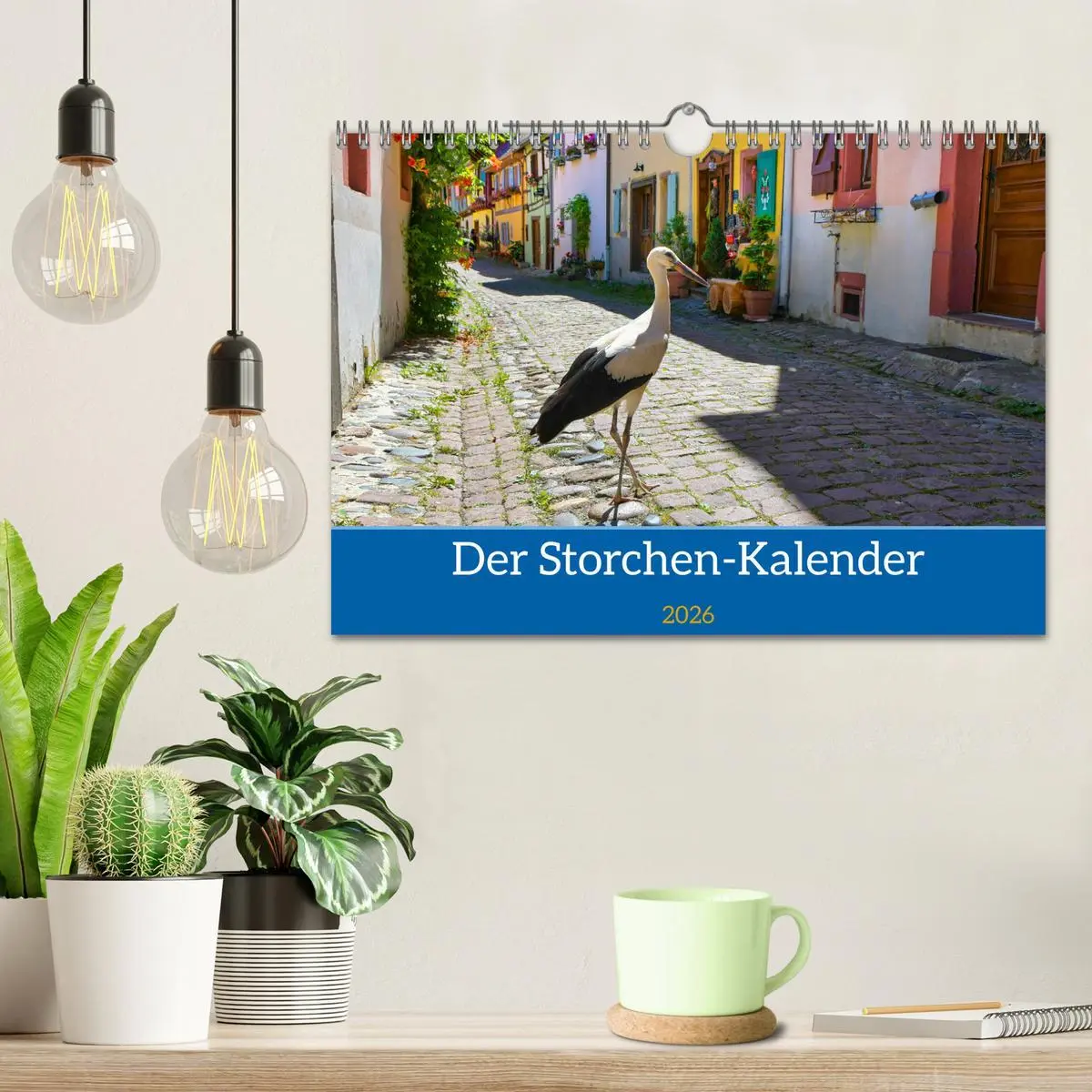 Bild: 9783457568965 | Der Storchenkalender (Wandkalender 2026 DIN A4 quer), CALVENDO...