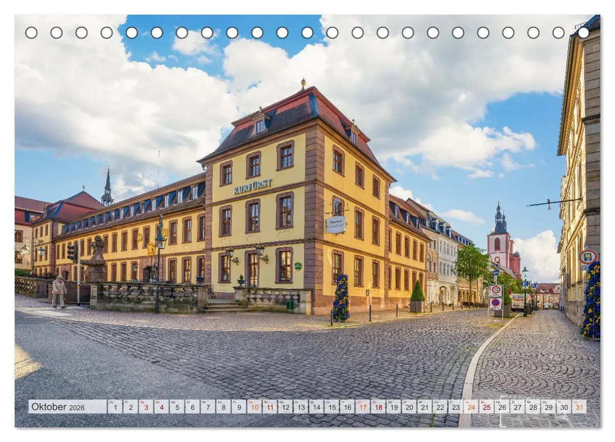 Bild: 9783457638965 | Fulda Impressionen (Tischkalender 2026 DIN A5 quer), CALVENDO...
