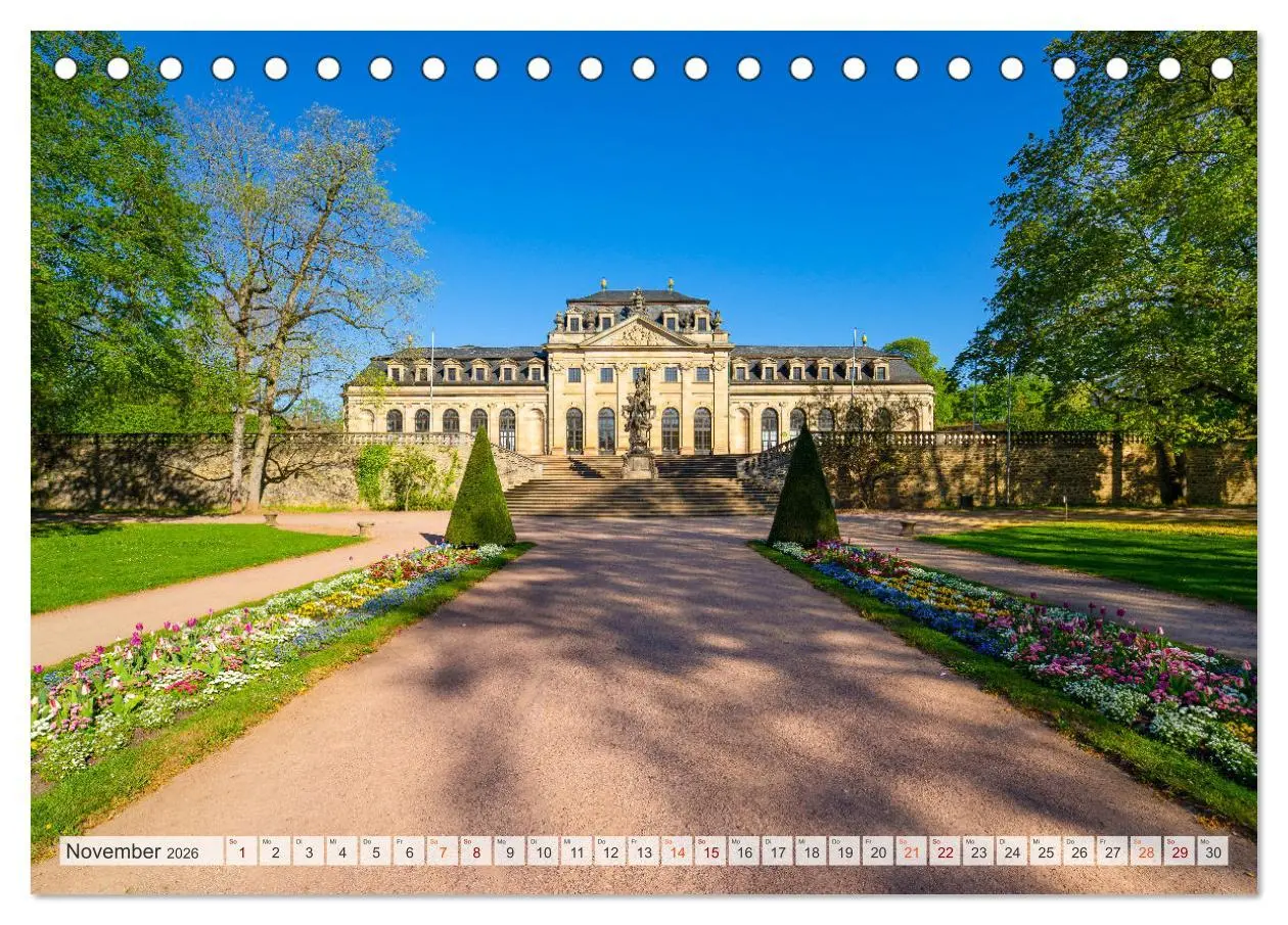 Bild: 9783457638965 | Fulda Impressionen (Tischkalender 2026 DIN A5 quer), CALVENDO...