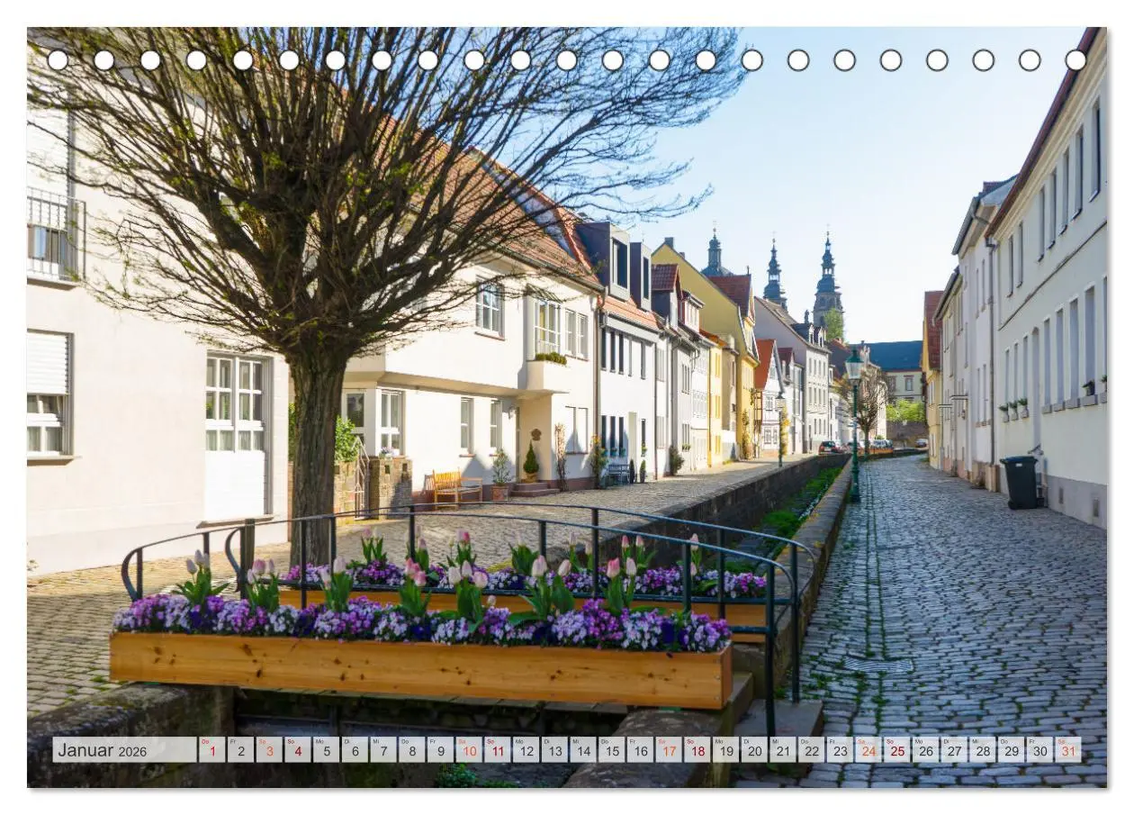 Bild: 9783457638965 | Fulda Impressionen (Tischkalender 2026 DIN A5 quer), CALVENDO...