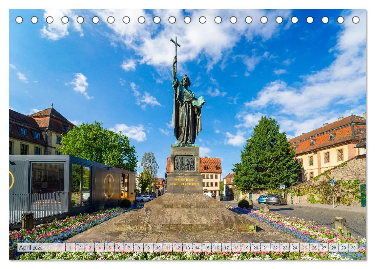 Bild: 9783457638965 | Fulda Impressionen (Tischkalender 2026 DIN A5 quer), CALVENDO...