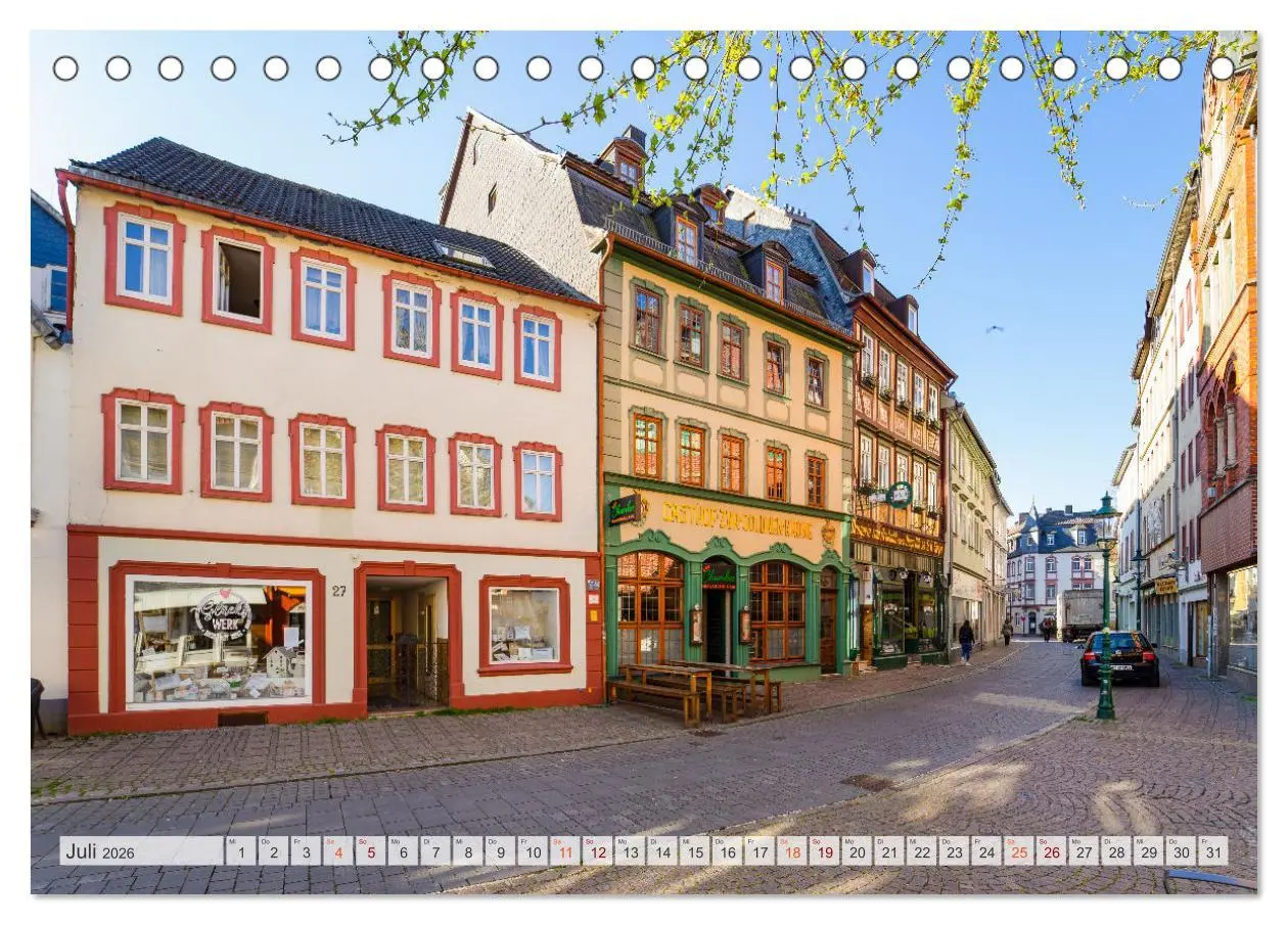 Bild: 9783457638965 | Fulda Impressionen (Tischkalender 2026 DIN A5 quer), CALVENDO...