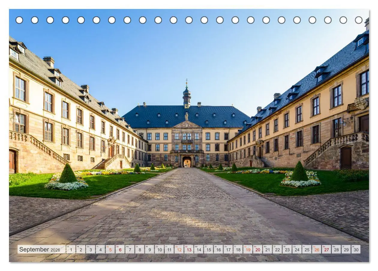 Bild: 9783457638965 | Fulda Impressionen (Tischkalender 2026 DIN A5 quer), CALVENDO...