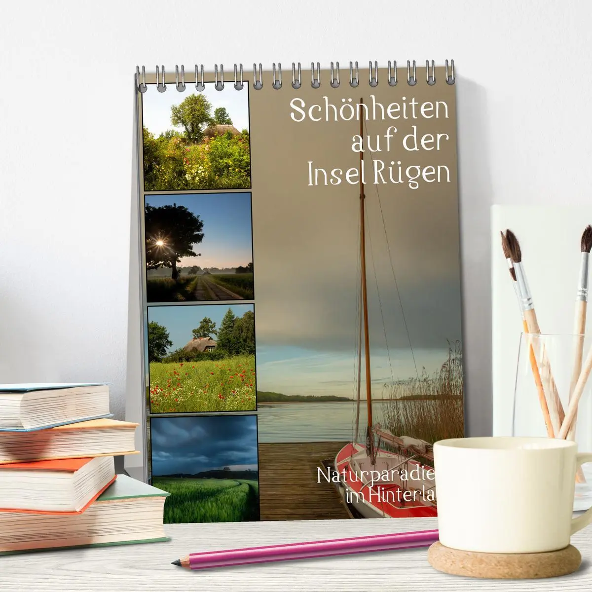 Bild: 9783516418965 | Schönheiten auf der Insel Rügen (Tischkalender 2026 DIN A5 hoch),...