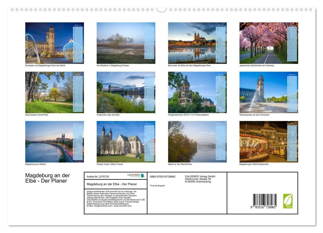 Bild: 9783516728965 | Magdeburg an der Elbe - Der Planer (hochwertiger Premium...