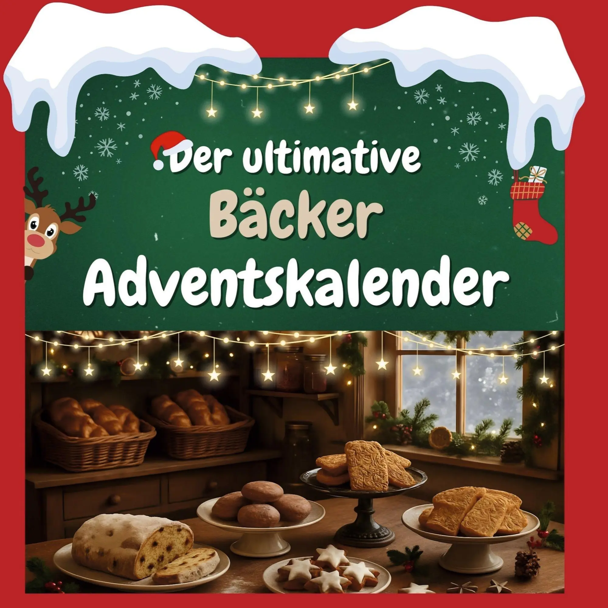 Cover: 9783695308965 | Der ultimative Bäcker-Adventskalender | Liam Koch | Taschenbuch | 2025