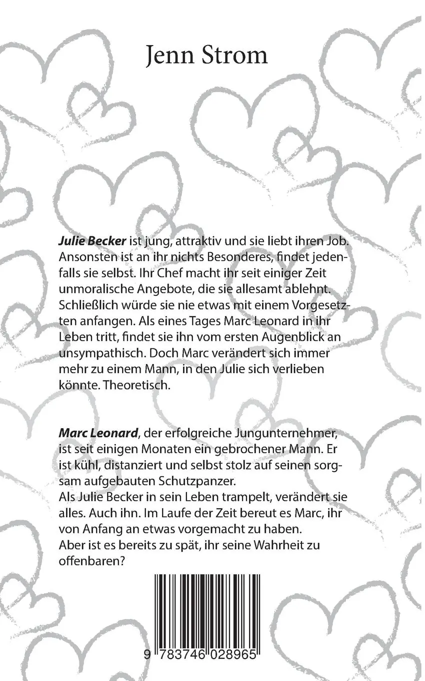 Rückseite: 9783746028965 | Vielleicht sag ich es dir morgen... | Jenn Strom | Taschenbuch | 2017