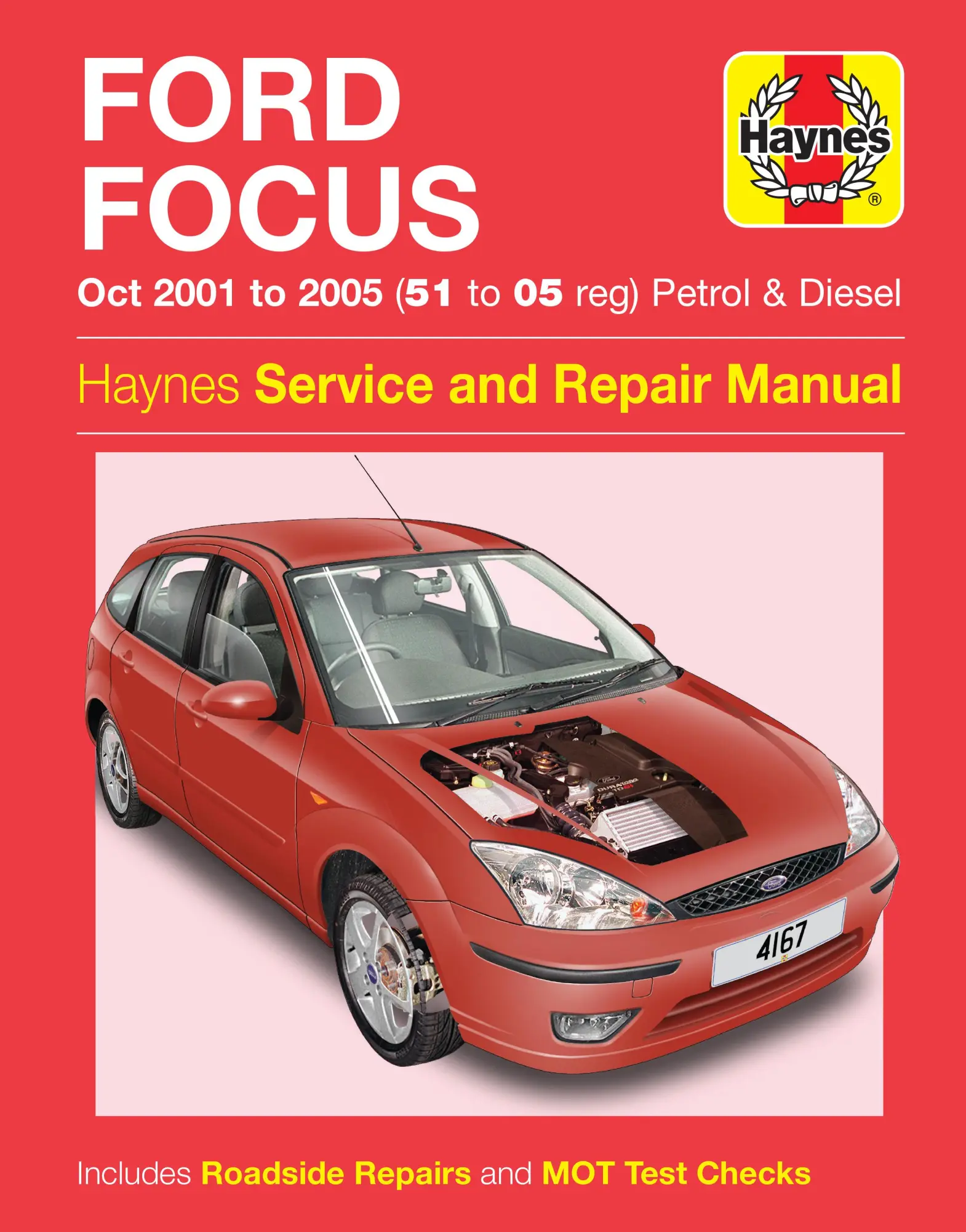 Cover: 9780857339065 | Ford Focus Petrol &amp; Diesel (Oct 01 – 05) Haynes Repair Manual | Buch