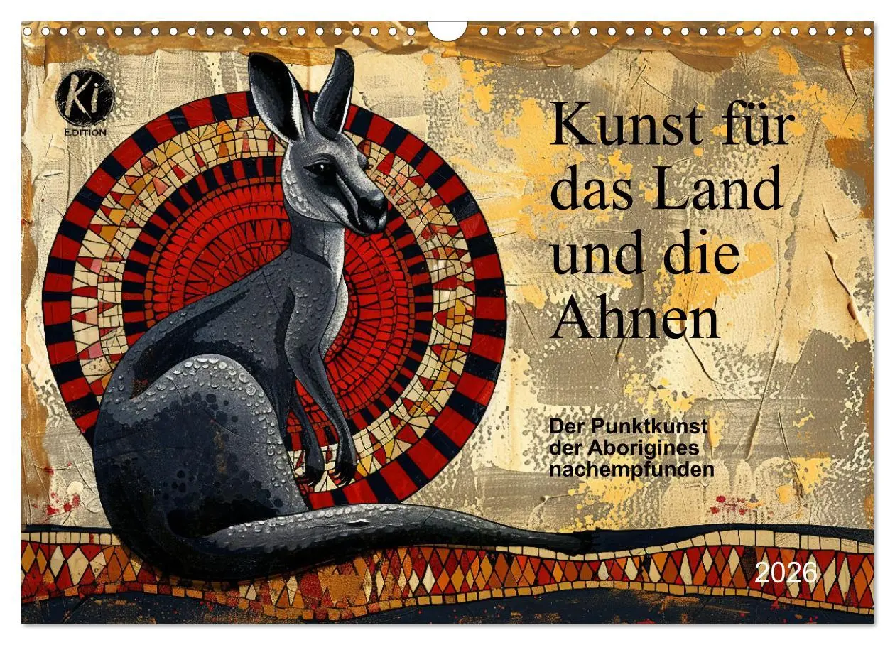Cover: 9783457389065 | Kunst für das Land und die Ahnen (Wandkalender 2026 DIN A3 quer),...