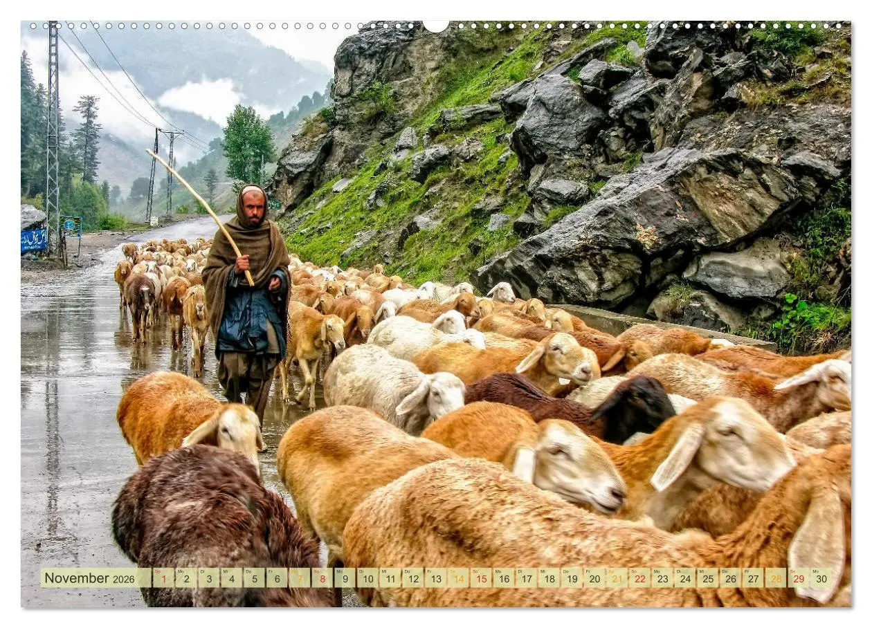 Bild: 9783457769065 | Reise durch Asien - Pakistan (hochwertiger Premium Wandkalender...