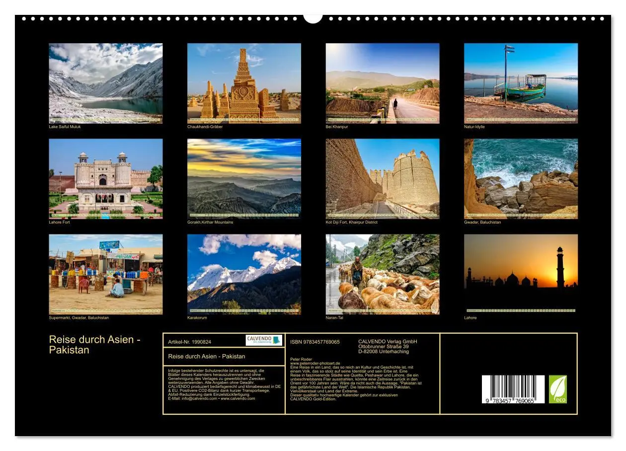 Bild: 9783457769065 | Reise durch Asien - Pakistan (hochwertiger Premium Wandkalender...