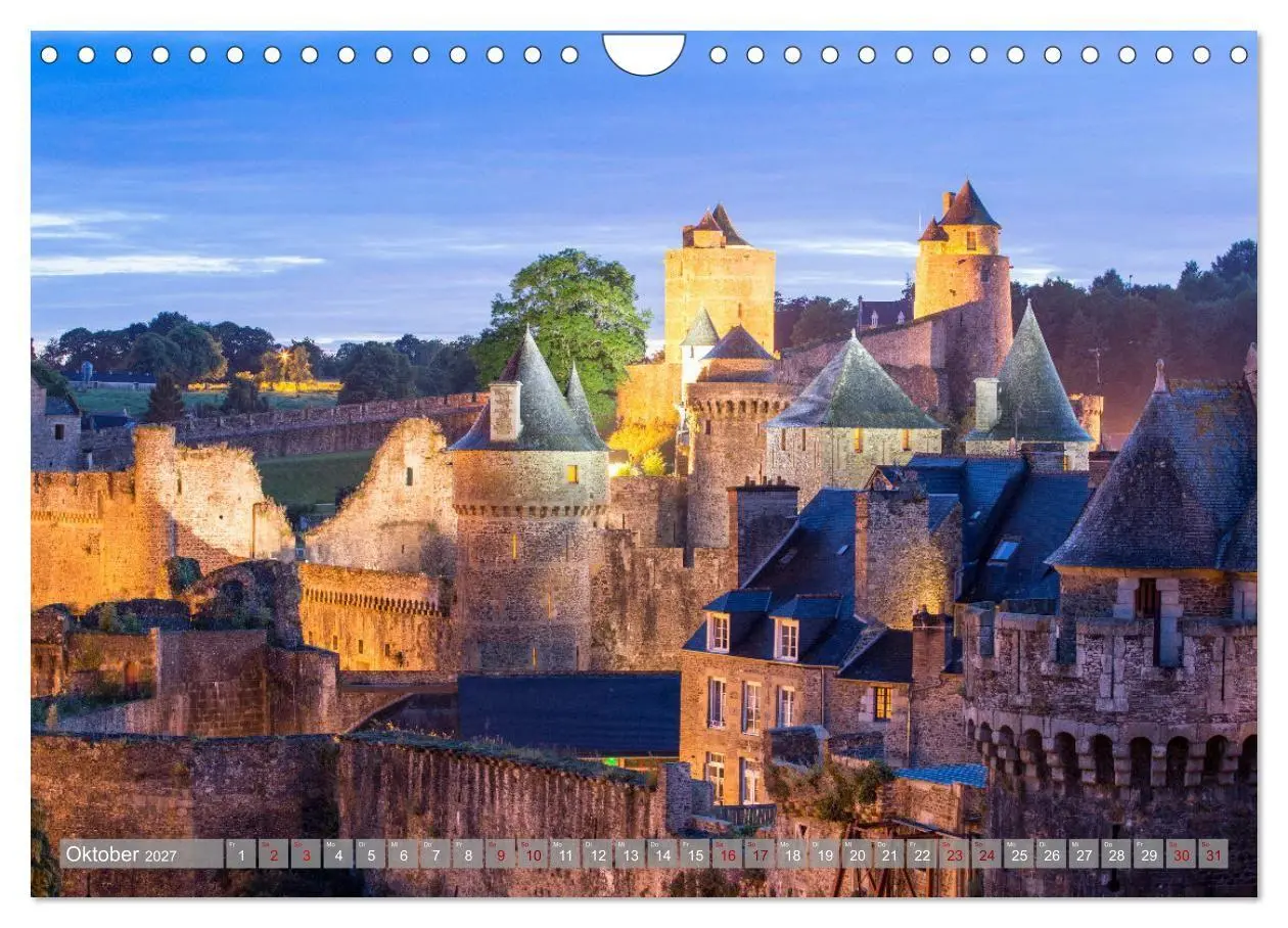 Bild: 9783516789065 | Momente einer Reise - Bretagne (Wandkalender 2027 DIN A4 quer),...
