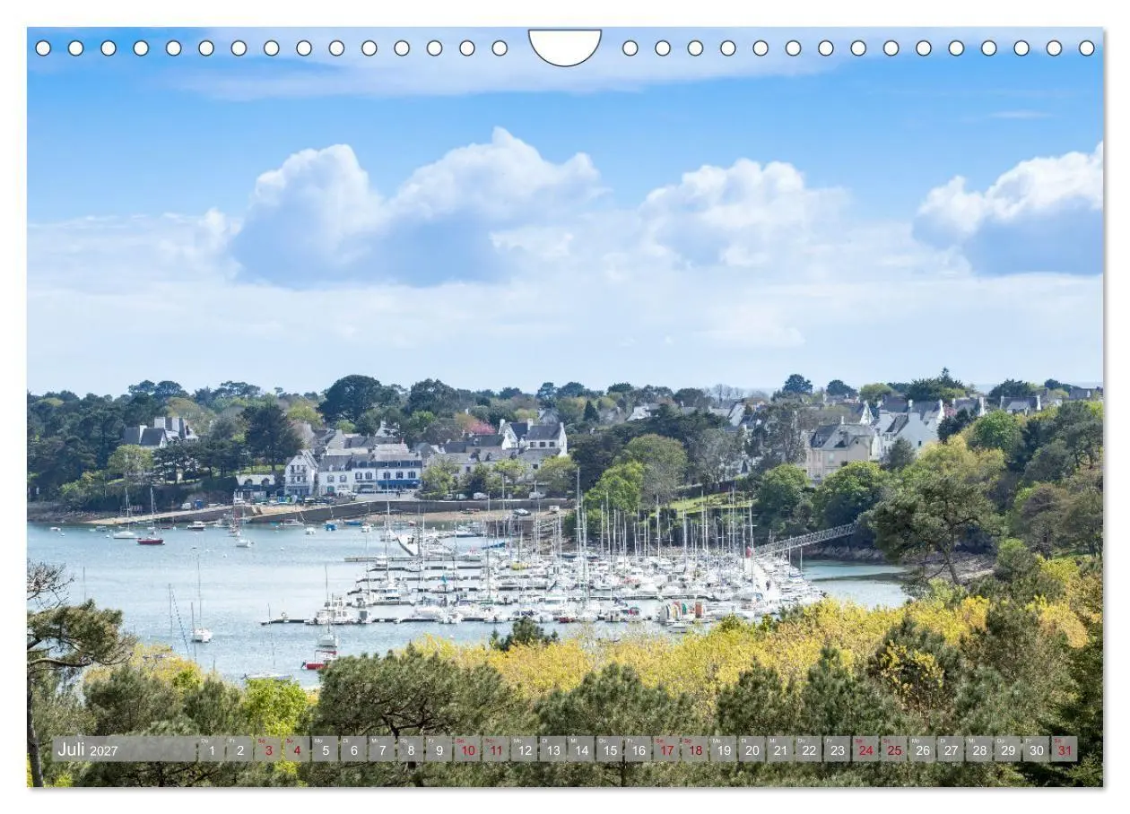 Bild: 9783516789065 | Momente einer Reise - Bretagne (Wandkalender 2027 DIN A4 quer),...
