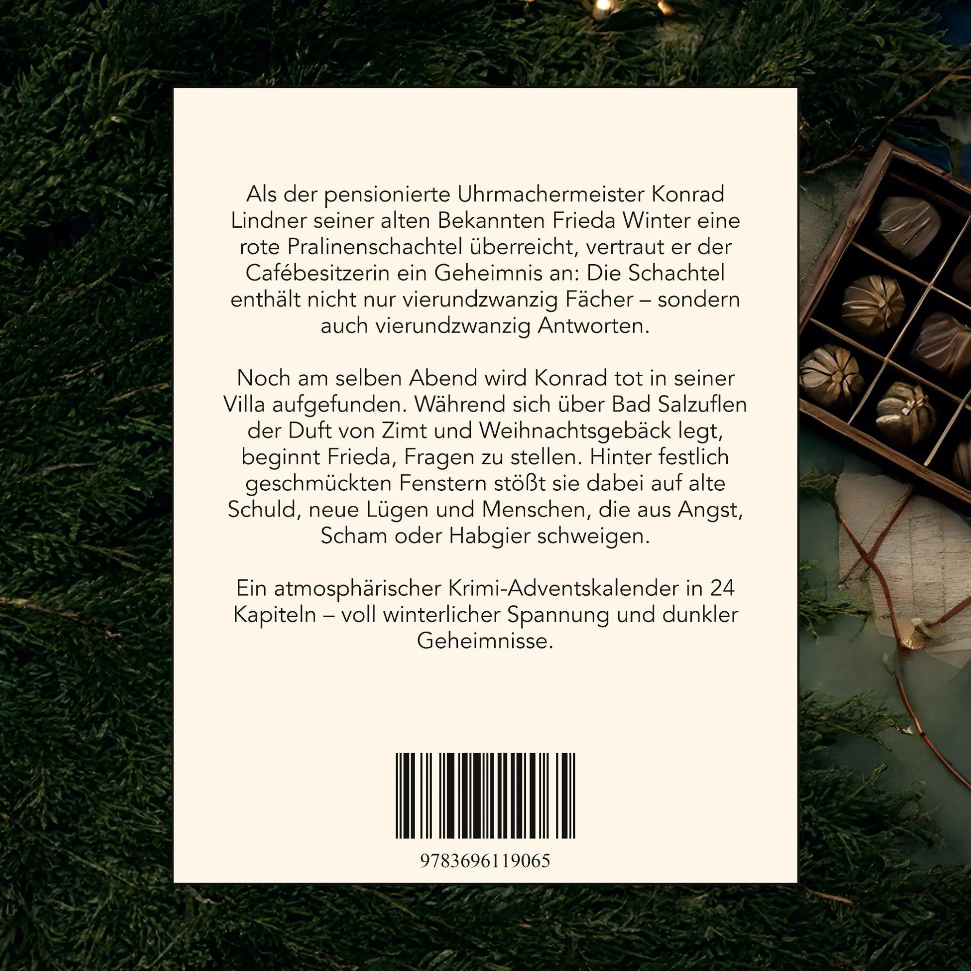 Rückseite: 9783696119065 | Mord in Bad Salzuflen | Der Krimi-Adventskalender in 24 Akten | Buch