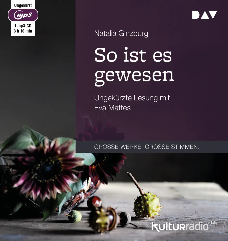 Cover: 9783742409065 | So ist es gewesen,1 Audio-CD, 1 MP3 | Natalia Ginzburg | Audio-CD