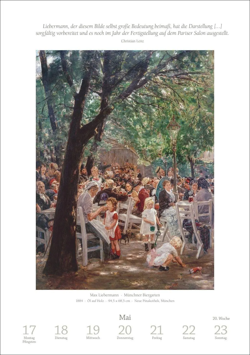 Bild: 9783840039065 | Kunst Wochen-Kulturkalender 2027 - 53 Meisterwerke der Malerei | 54 S.